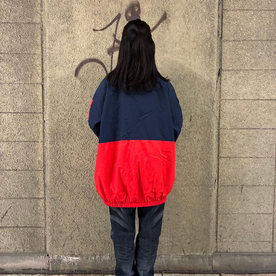 希少⭐︎ヘリーハンセン セーリングジャケット センターロゴ刺繍 フード付き XL