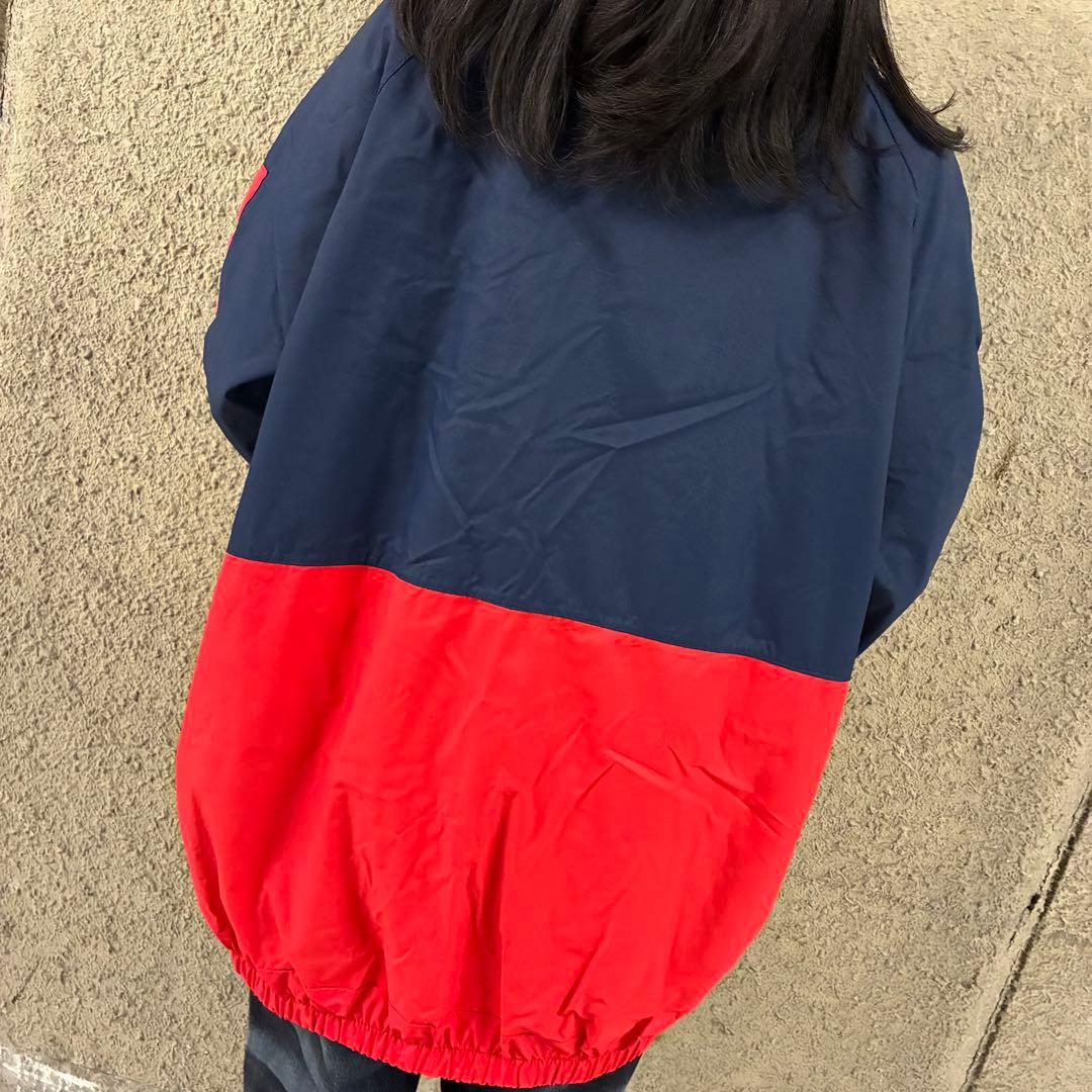 希少⭐︎ヘリーハンセン セーリングジャケット センターロゴ刺繍 フード付き XL