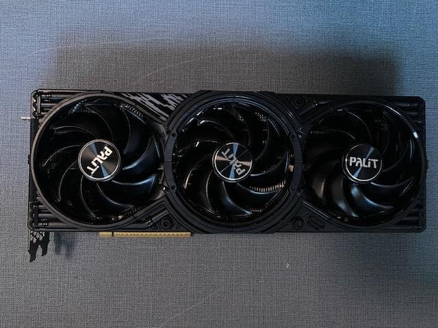 【動作確認のみ】PALIT GEFORCE RTX5080 GAMINGPRO