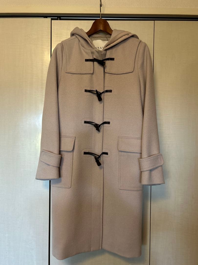 ANAYI アナイ フォックスファー メルトン ダッフルコート