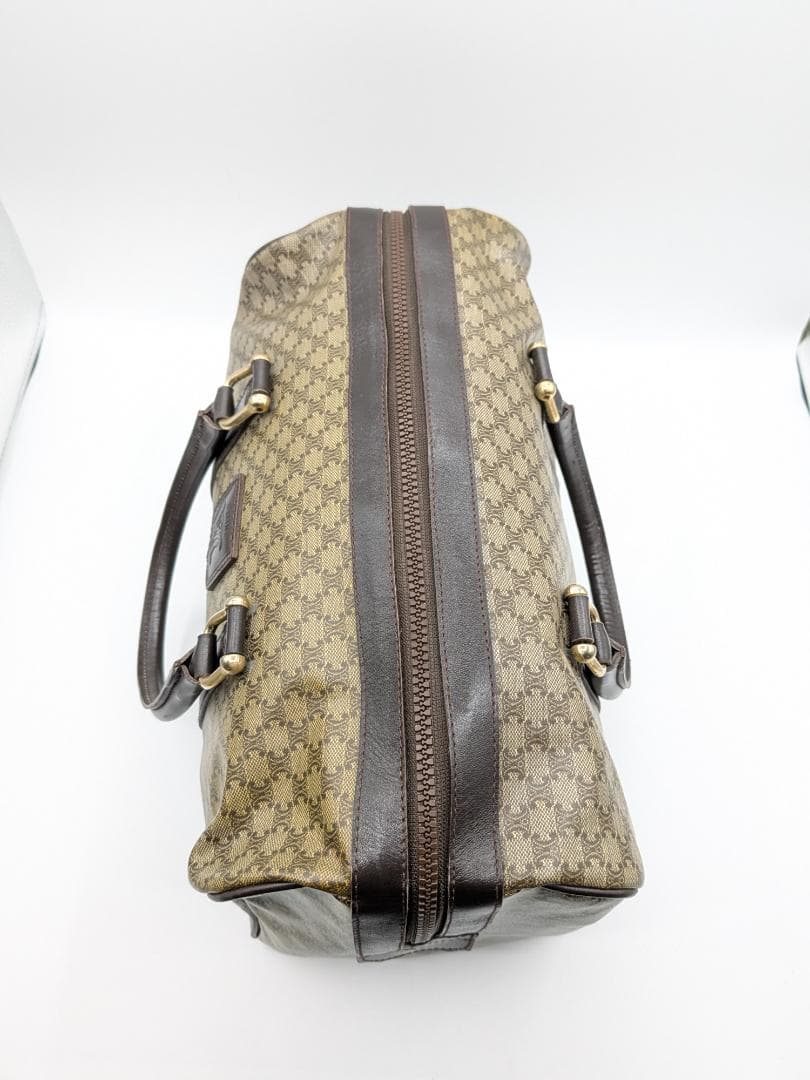 良品✨ セリーヌ ボストンバッグ マカダム PVC ベージュ 0RL