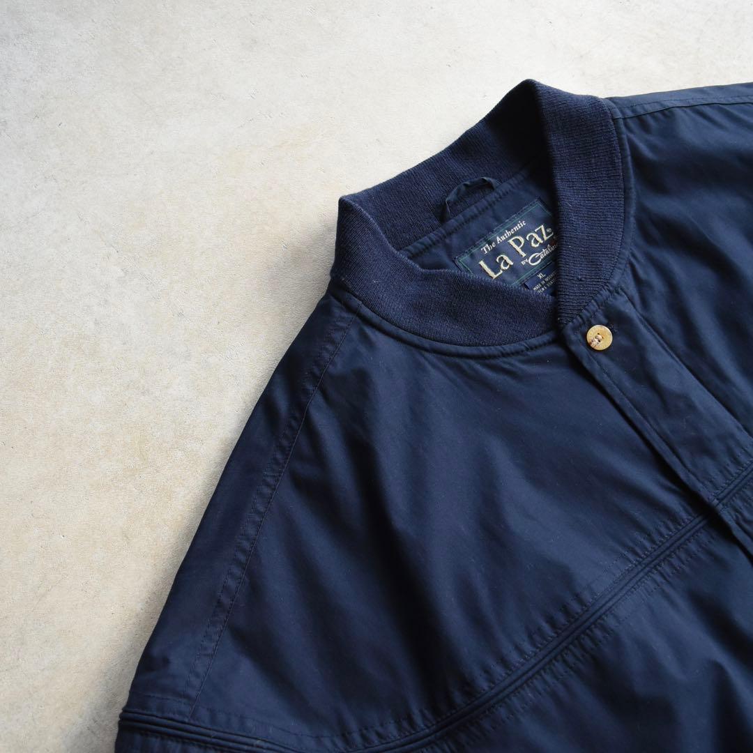 90s Catalinaカタリナ ダービージャケット ネイビー XLヴィンテージ