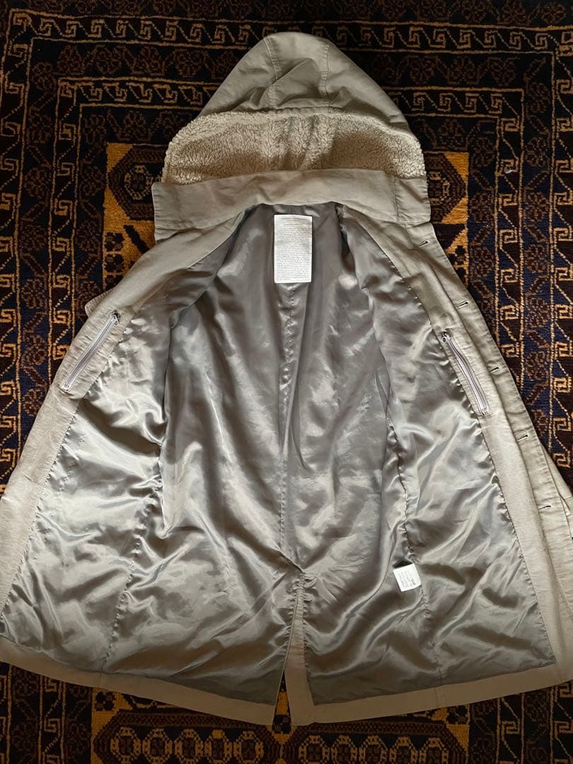 希少 UNDERCOVER LAYERED HOODED COAT JEDI
