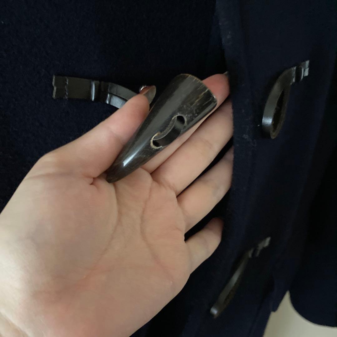 ♡マカフィー♡ロングウールダッフルコート ネイビー サイズ36