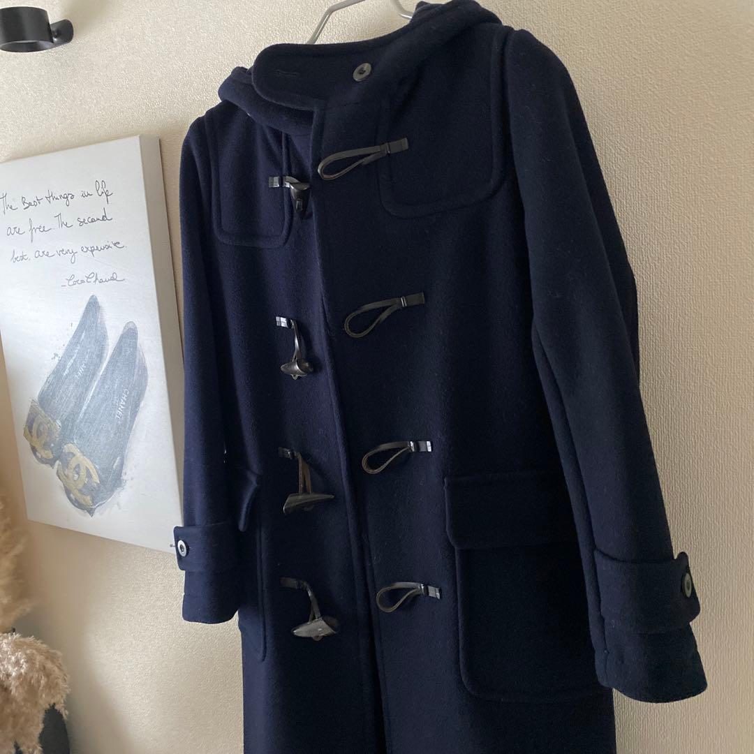 ♡マカフィー♡ロングウールダッフルコート ネイビー サイズ36