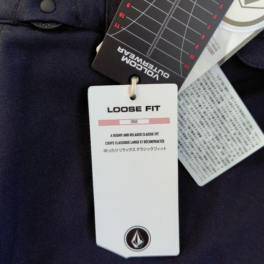 VOLCOM ボルコム　スノボーパンツ　防水パンツ　ブラック　LARGE