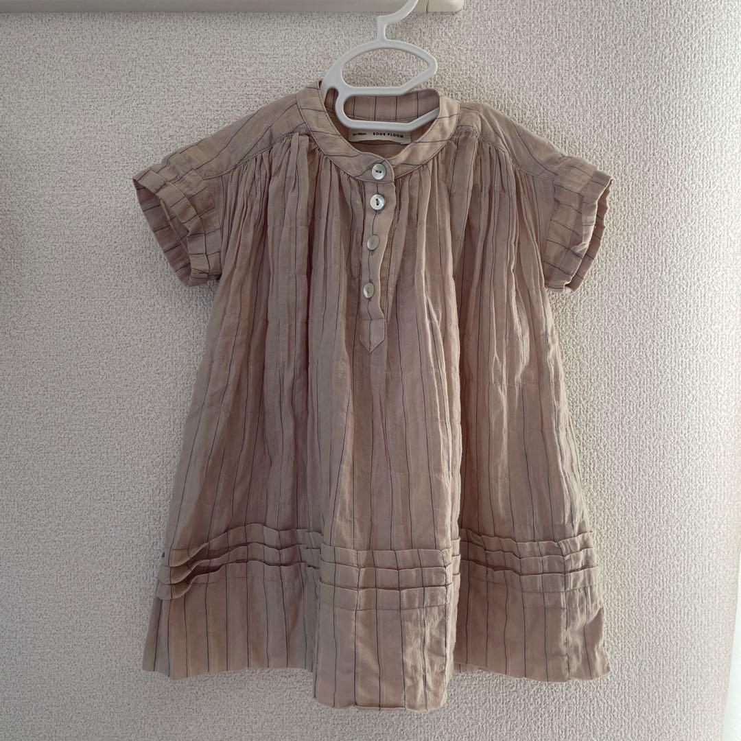 ワンピース SOOR PLOOM Goldie Dress Pinstripe