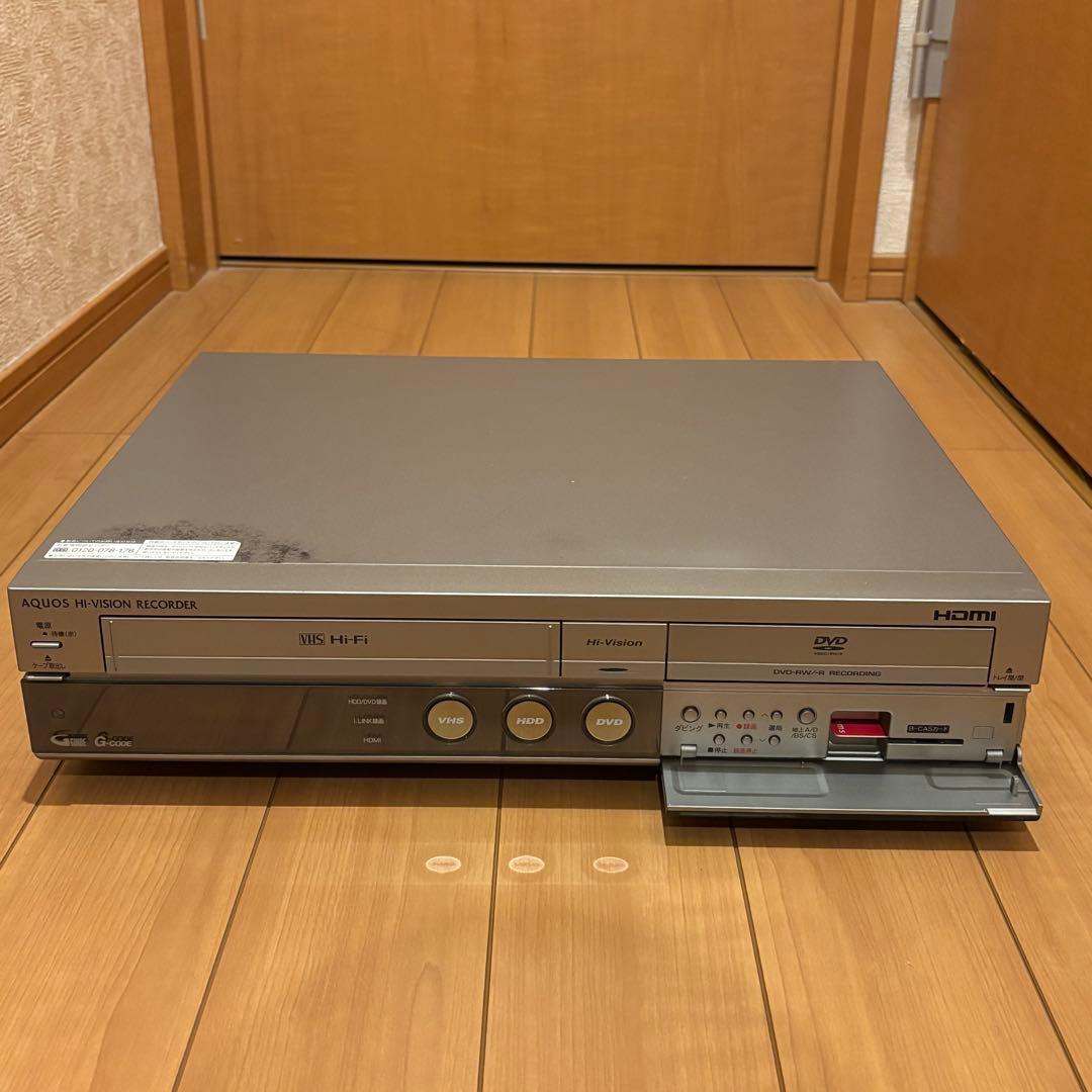 SHARP DV-ACV32 VHS DVD ダビング 動作品