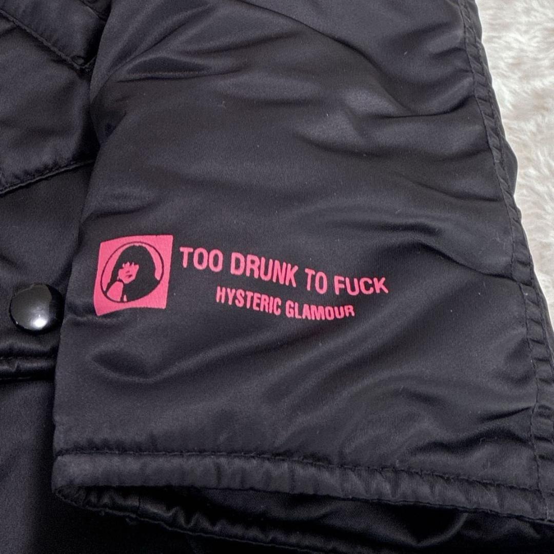 ヒステリックグラマー　モッズコート　N-3B ファー 　ワッペン　フードジップ