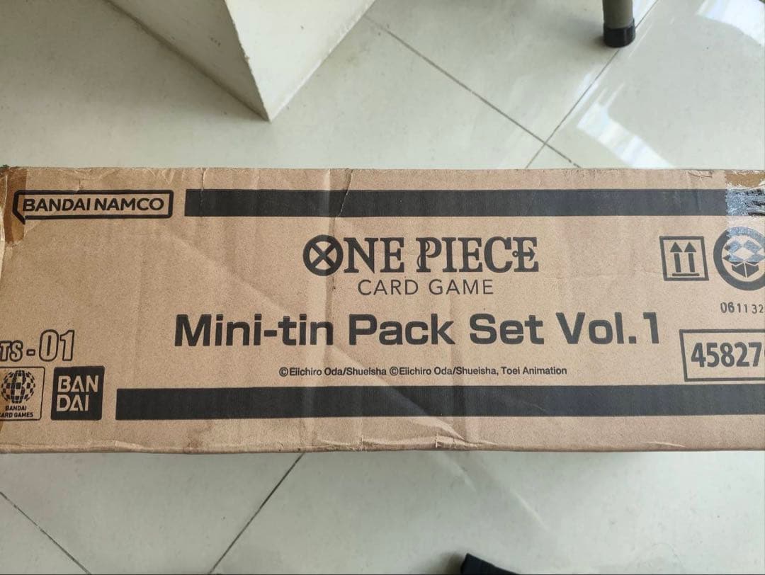 ワンピース　ミニ缶 未開封　四ボックス カートン