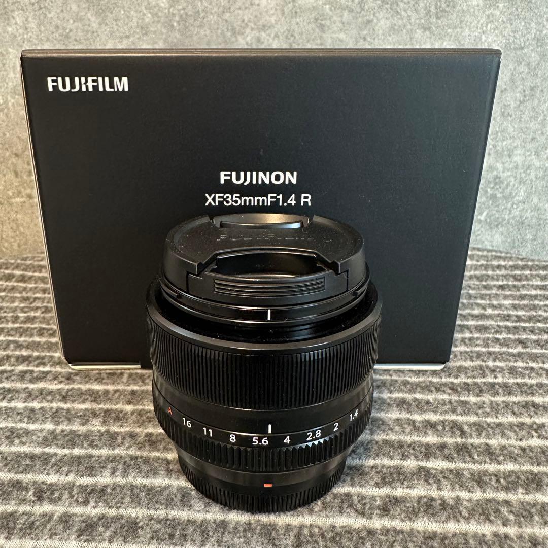 極上品　FUJIFILM XF 35mm F1.4 R レンズ　単焦点