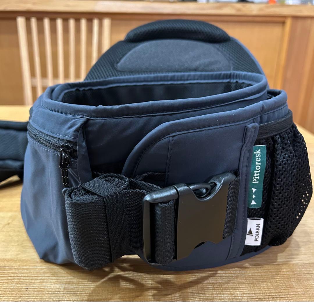 美品　ピトレスク×ポルバン アドバンス ヒップシート シングルショルダーセット