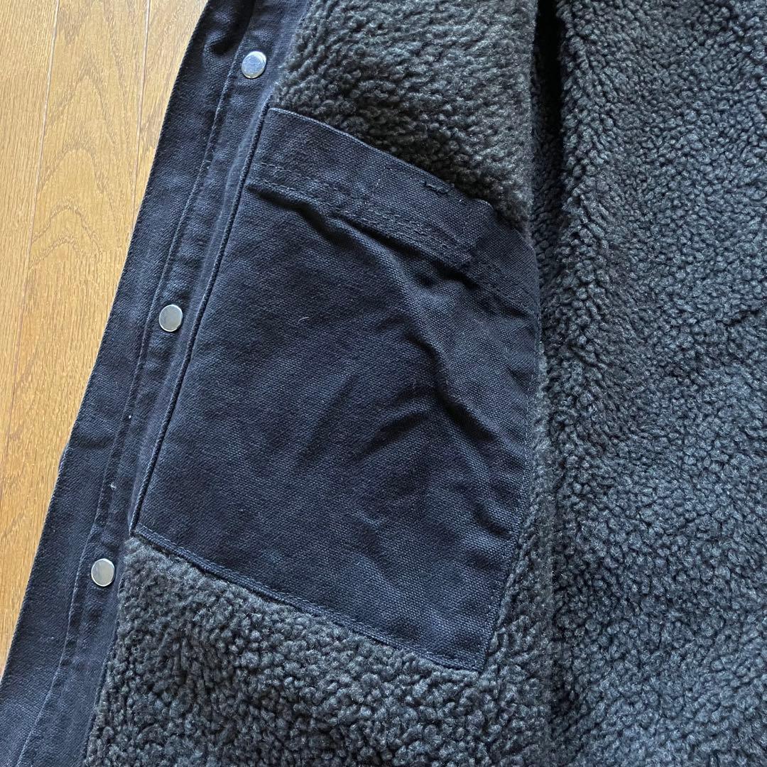 美品！Carhartt バートレットジャケット ブラック コート J284