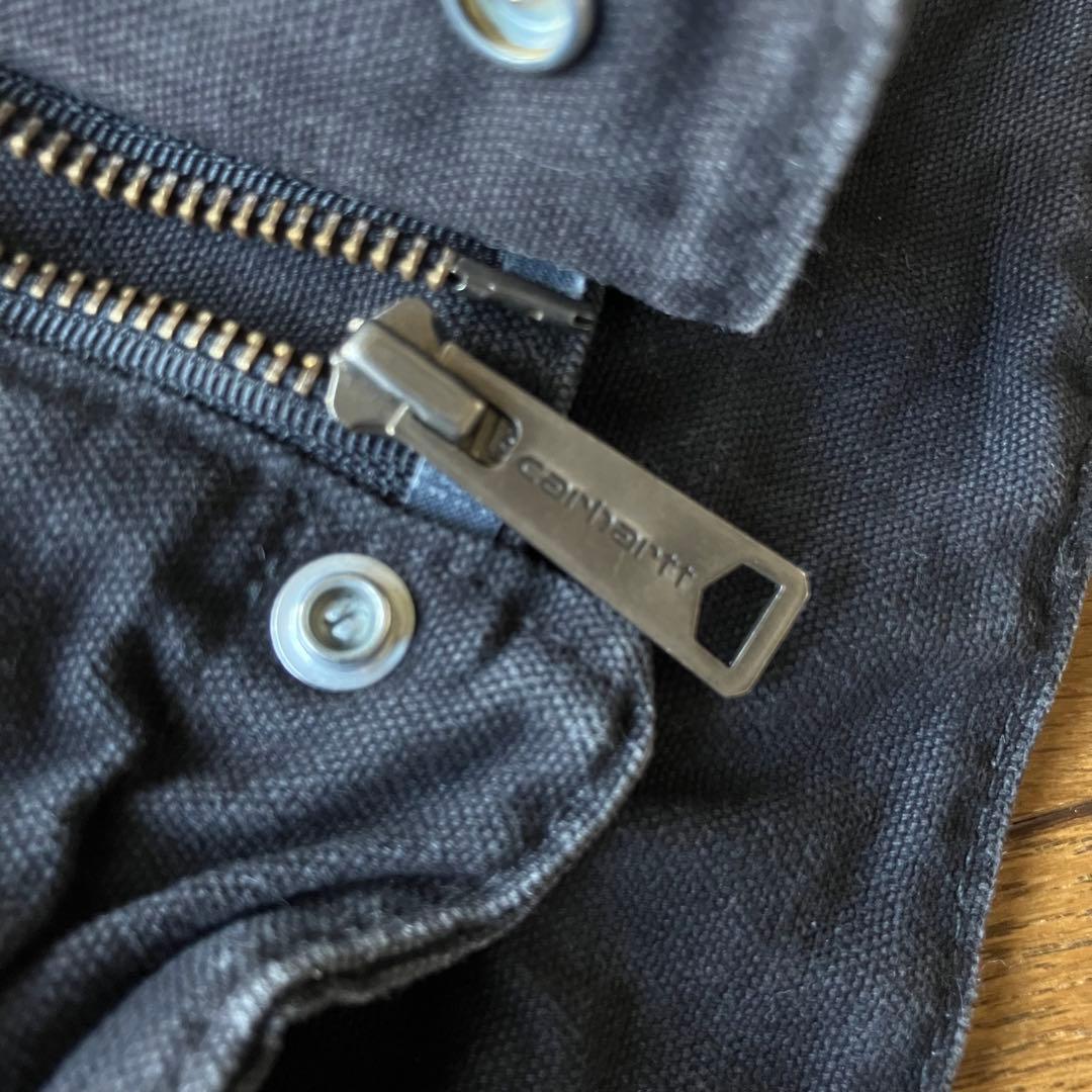 美品！Carhartt バートレットジャケット ブラック コート J284