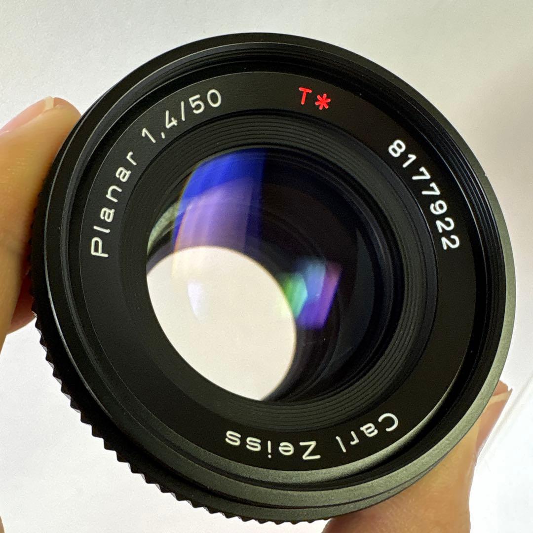 【動作品】Carl Zeiss Planar 1.4/50 単焦点レンズ