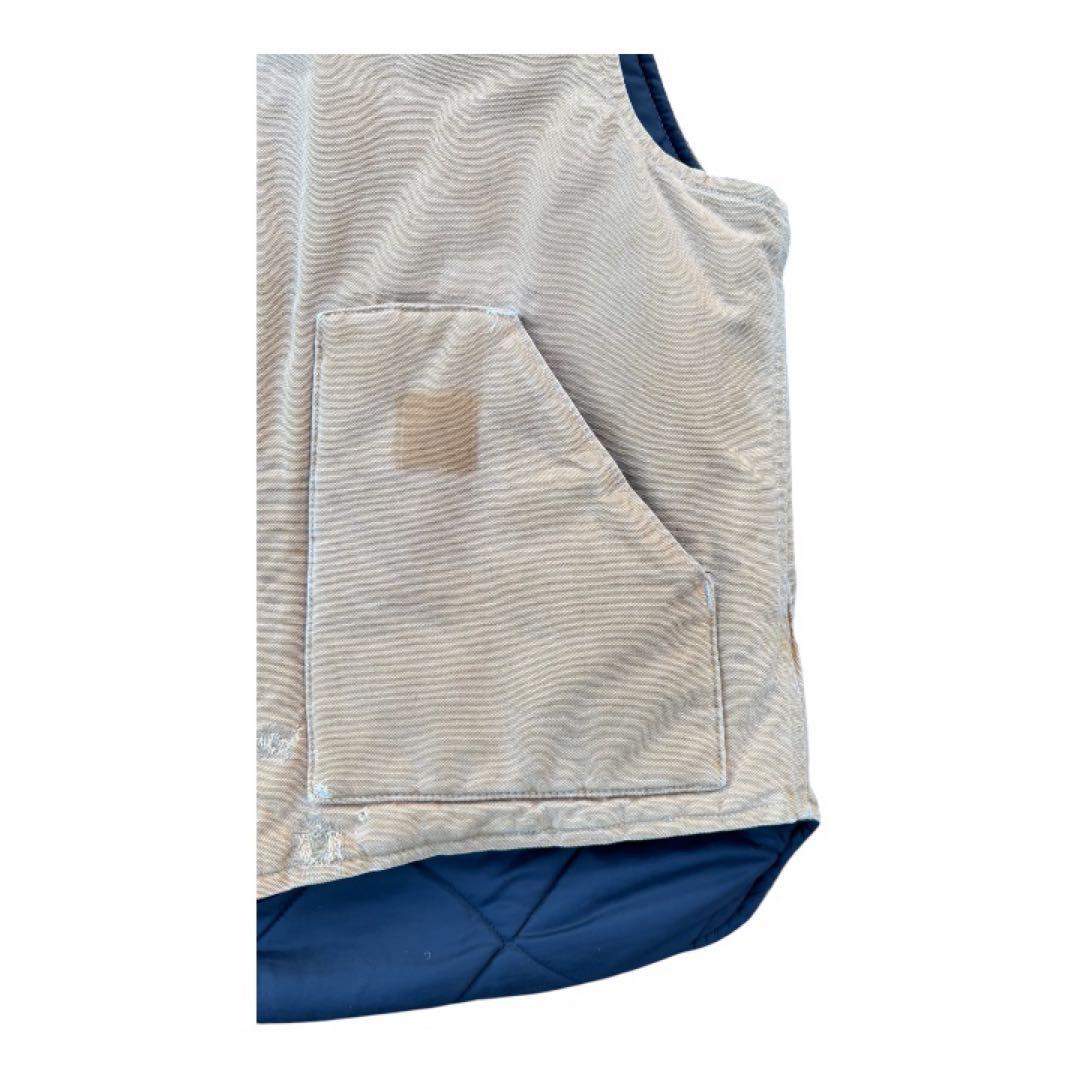 90s 星タグ　USA製　Lサイズ　carhartt ダックベスト　腰ゴム