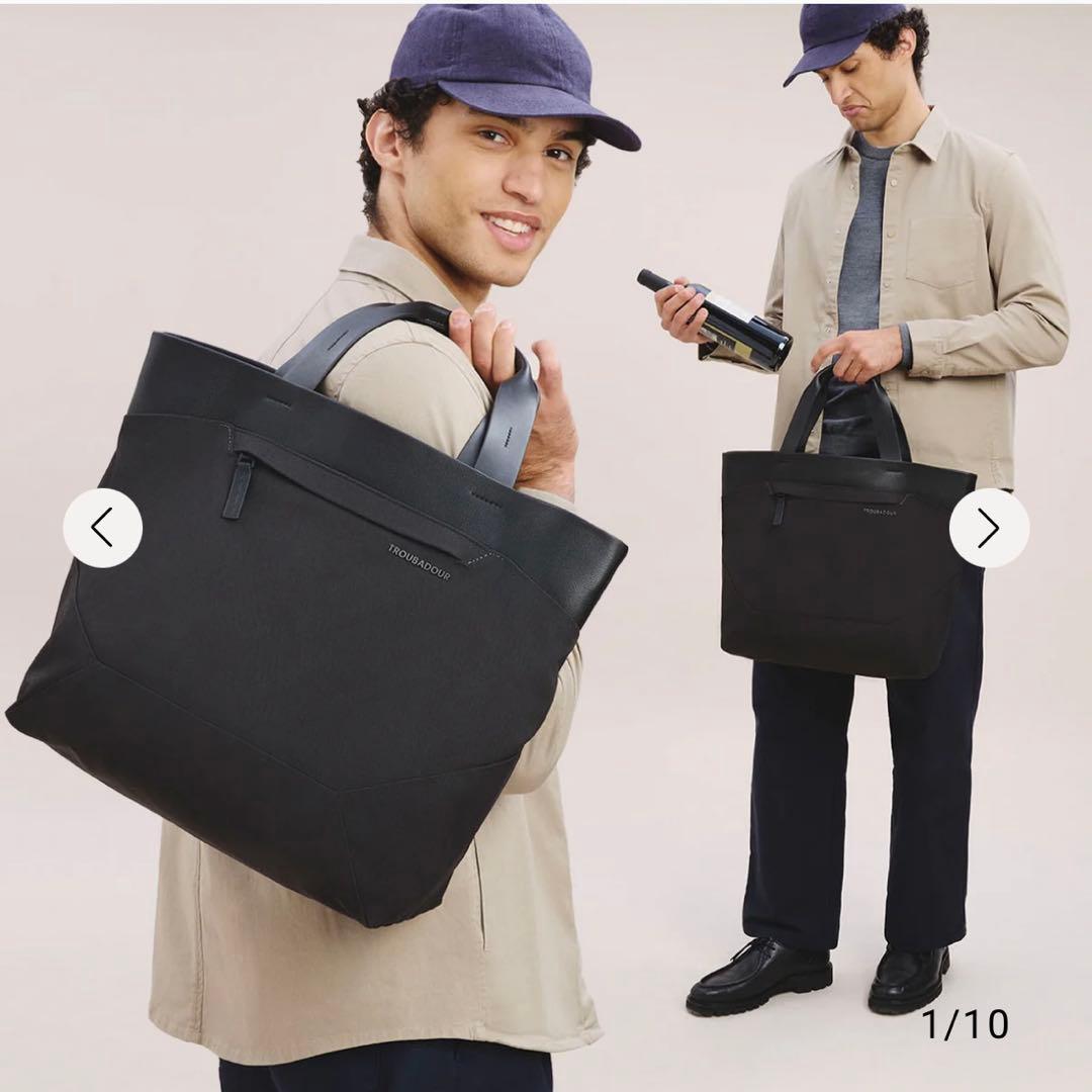 【美品】英語ブランド TROUBADOUR トートバッグ