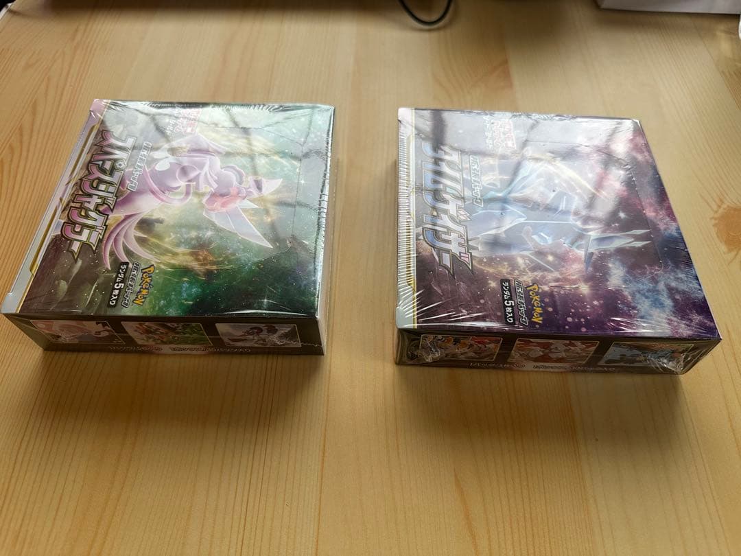 スペースジャグラー&タイムゲイザー未開封BOX 　シュリンク付