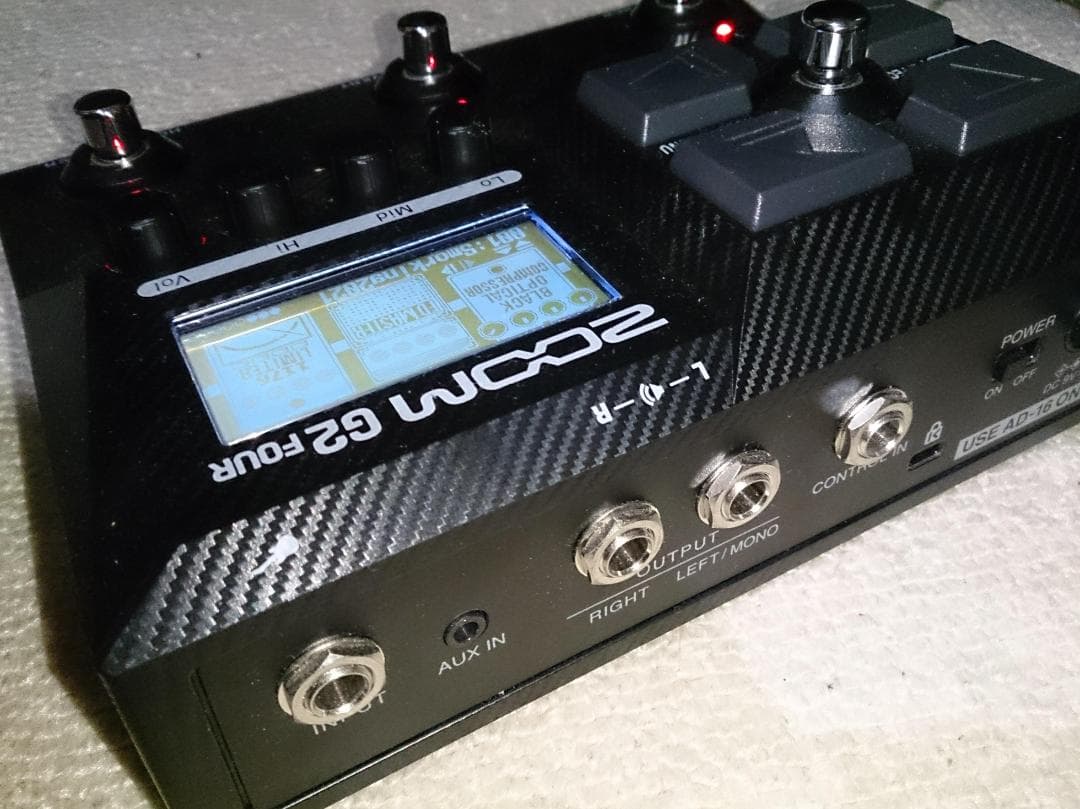 【美品】ZOOM G2 FOUR ギター用マルチエフェクター