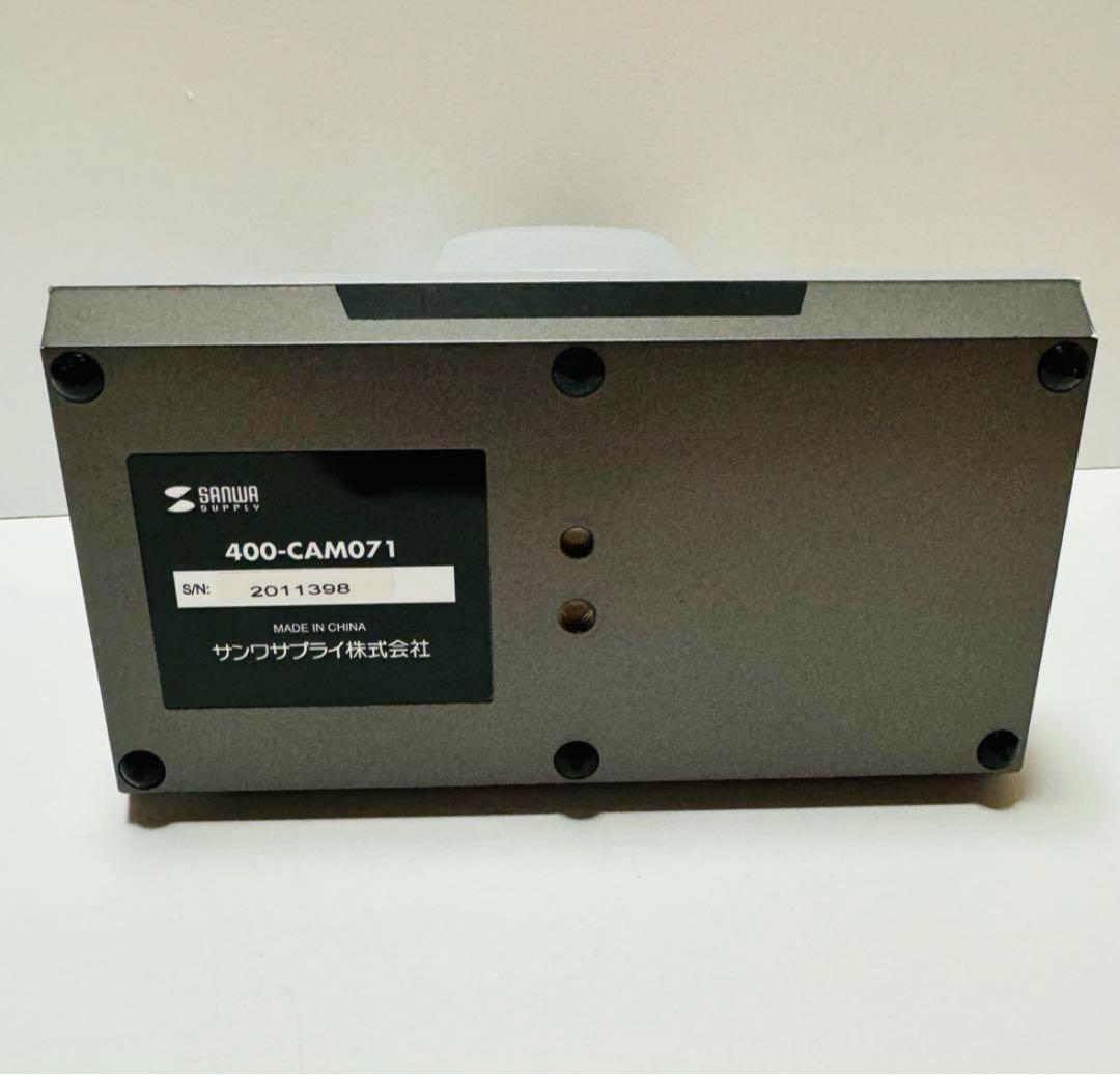 【美品】SANWA WEB会議カメラ 400-CAM071 3倍zoom搭載