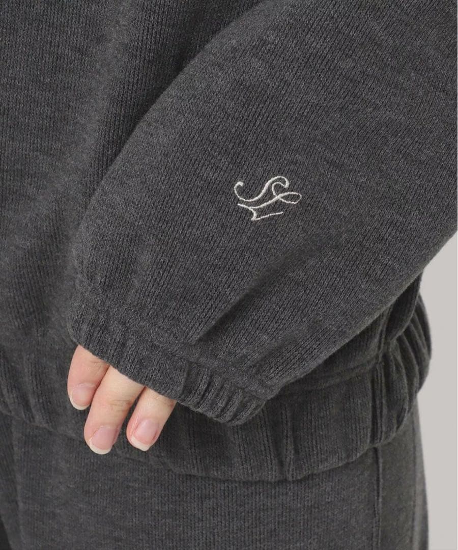 【EDIT.FOR.LULU】half zip sweat