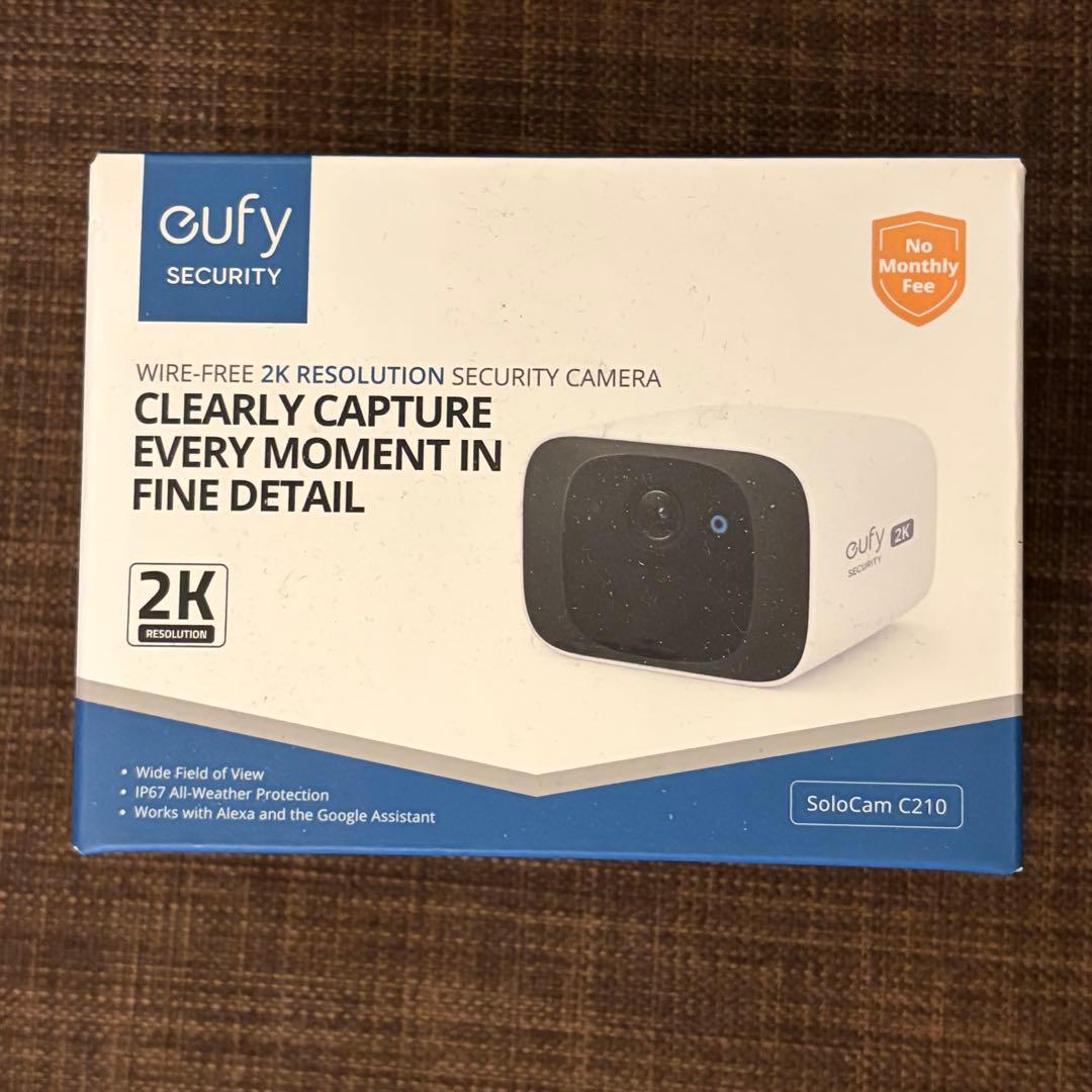 【新品】 Eufy Security SoloCam C210 2K防犯カメラ