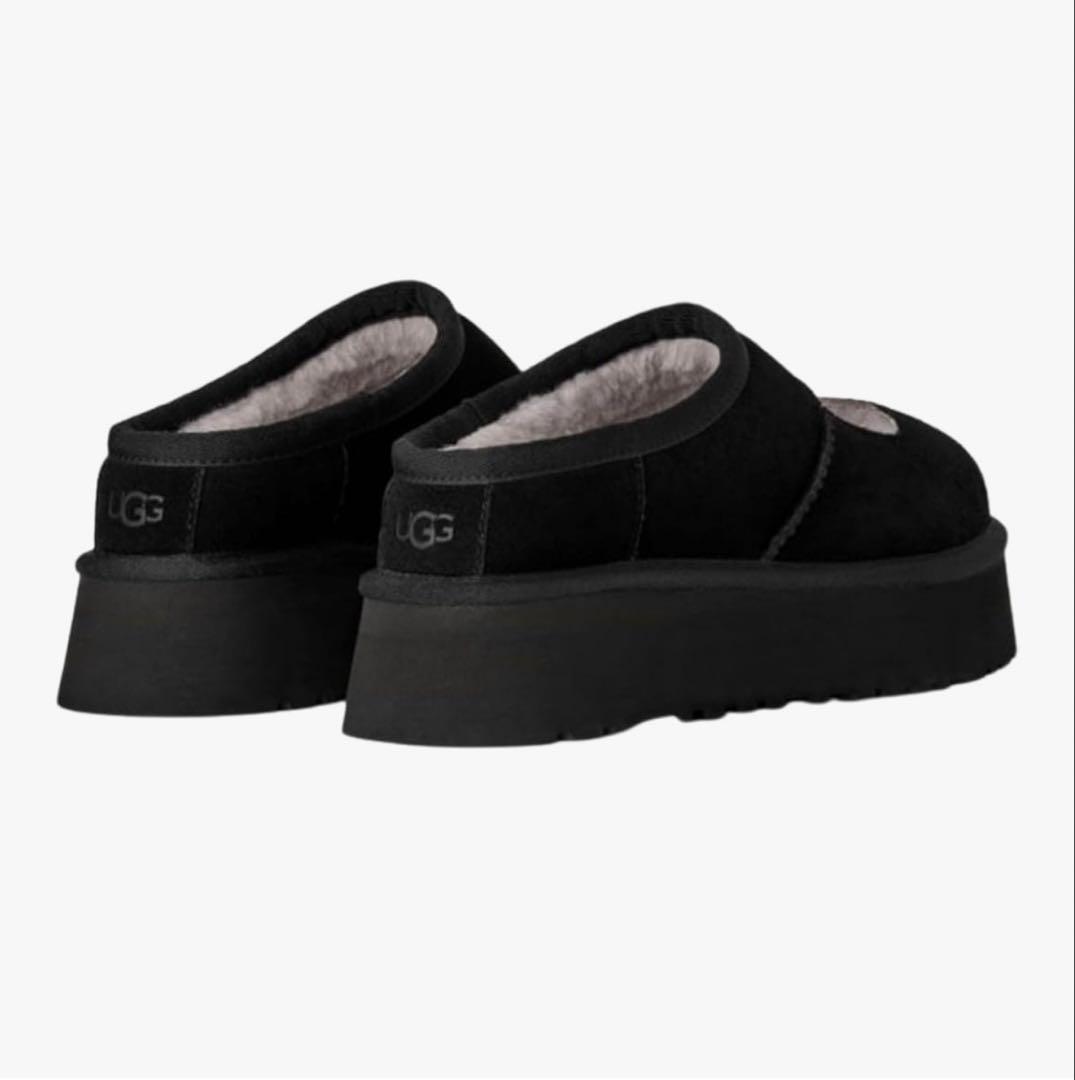 UGG ブラック スリッポンムートンブーツ