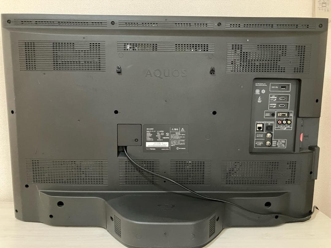 SHARP AQUOS 40型液晶テレビ LC-40R30 BD/HDD録画内蔵