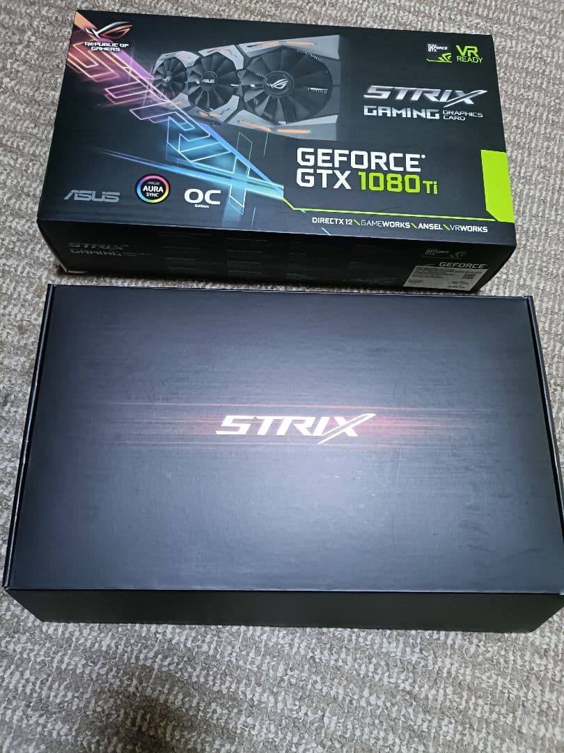 グラフィックボード・グラボ・ビデオカード ASUS ROG STRIX GTX 1080 Ti