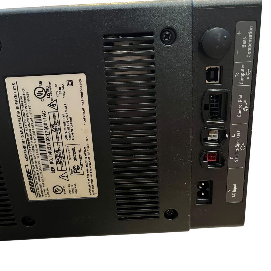 BOSE Companion 5 マルチメディアスピーカーシステム