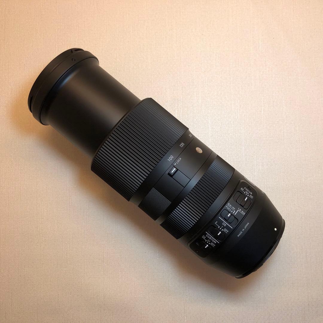 SIGMA 100-400 F5-6.3 DG OS HSM キャノン用