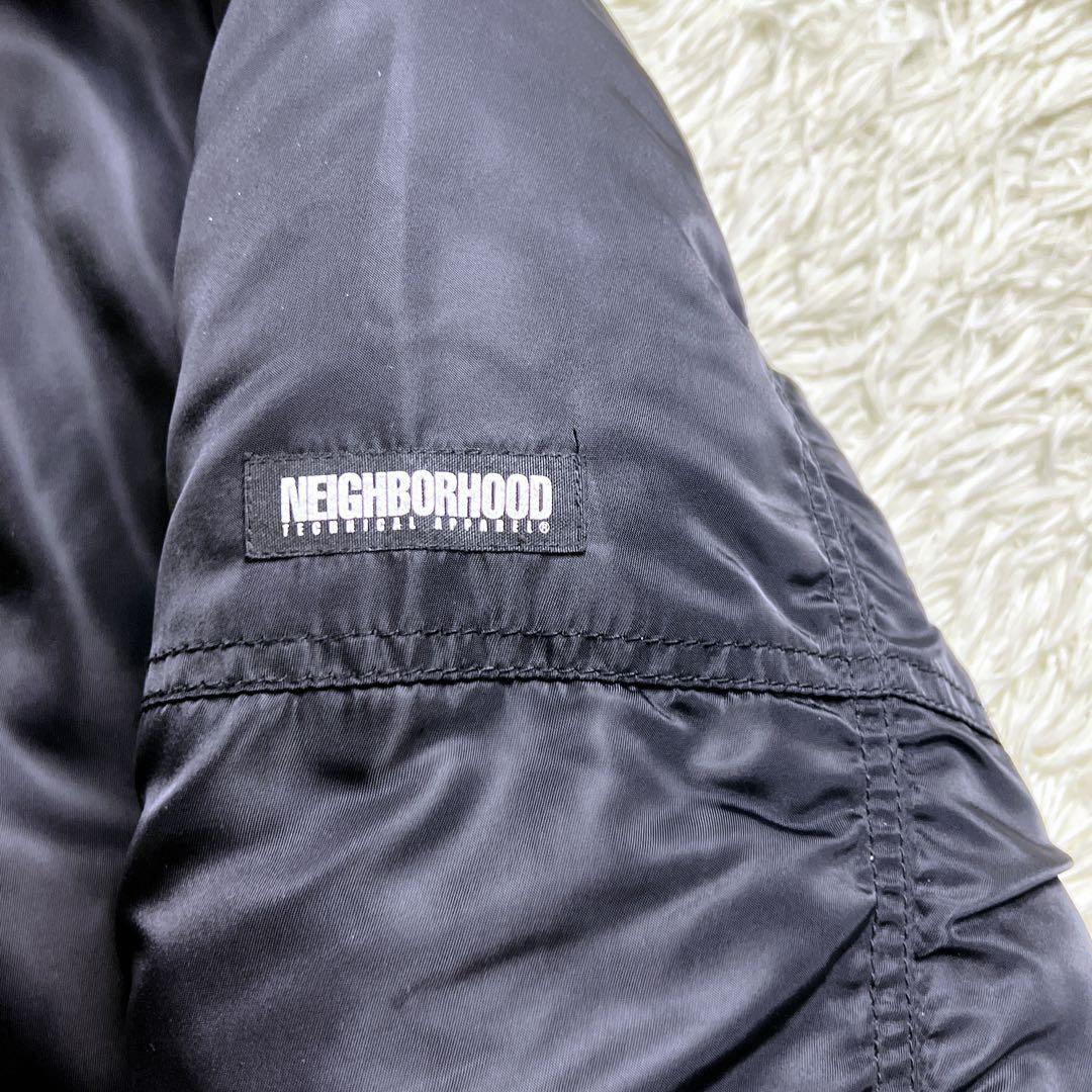 NEIGHBORHOOD N-3B 中綿 フライトジャケット L 黒　アーカイブ