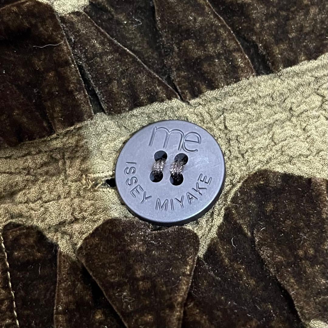 me イッセイミヤケ ミー ボトルネック プリーツ シワ加工 ドルマンジャケット