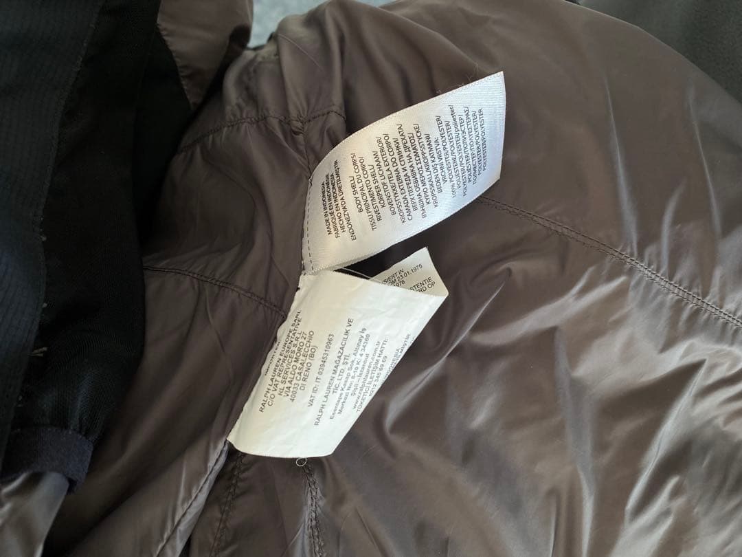 定価6万極美品Polo Ralph Lauren ダウンジャケットメンズXS現行