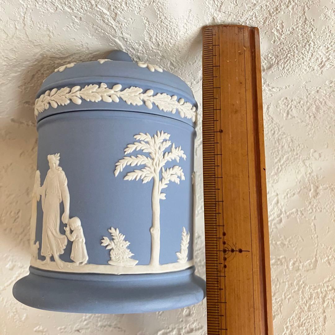 ウェッジウッド　ジャスパー　小物入れ　キャニスター　2個　まとめ売り