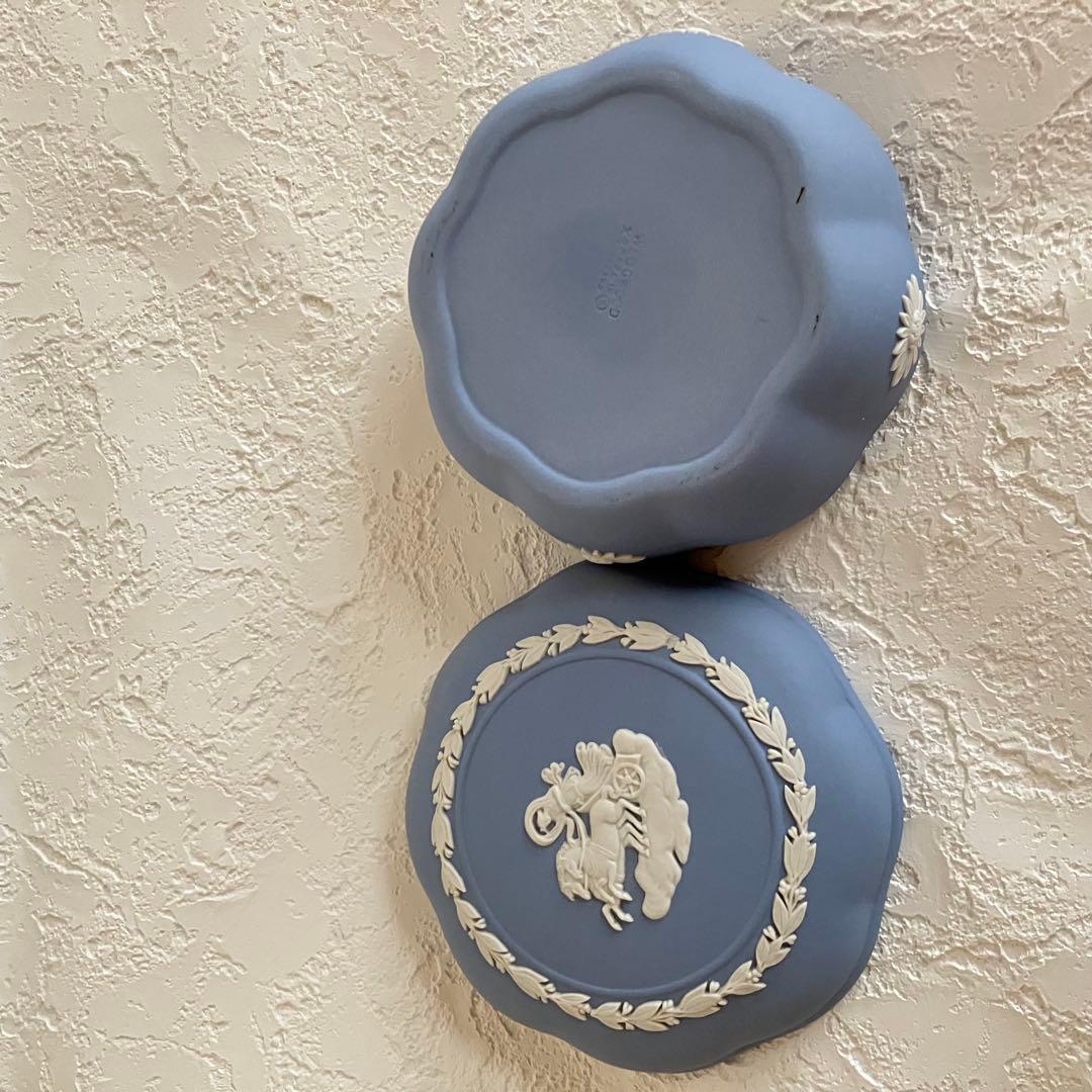 ウェッジウッド　ジャスパー　小物入れ　キャニスター　2個　まとめ売り