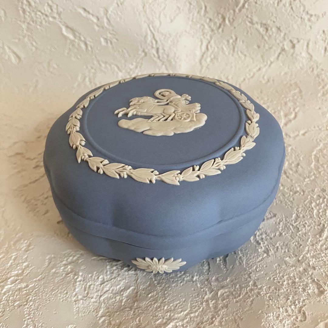 ウェッジウッド　ジャスパー　小物入れ　キャニスター　2個　まとめ売り