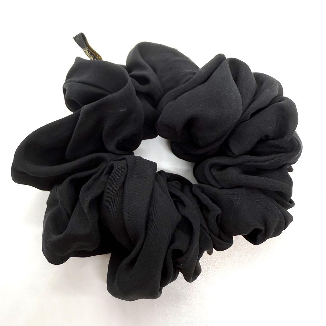 アレクサンドルドゥパリ 黒 シュシュ ヘアアクセサリー フランス製