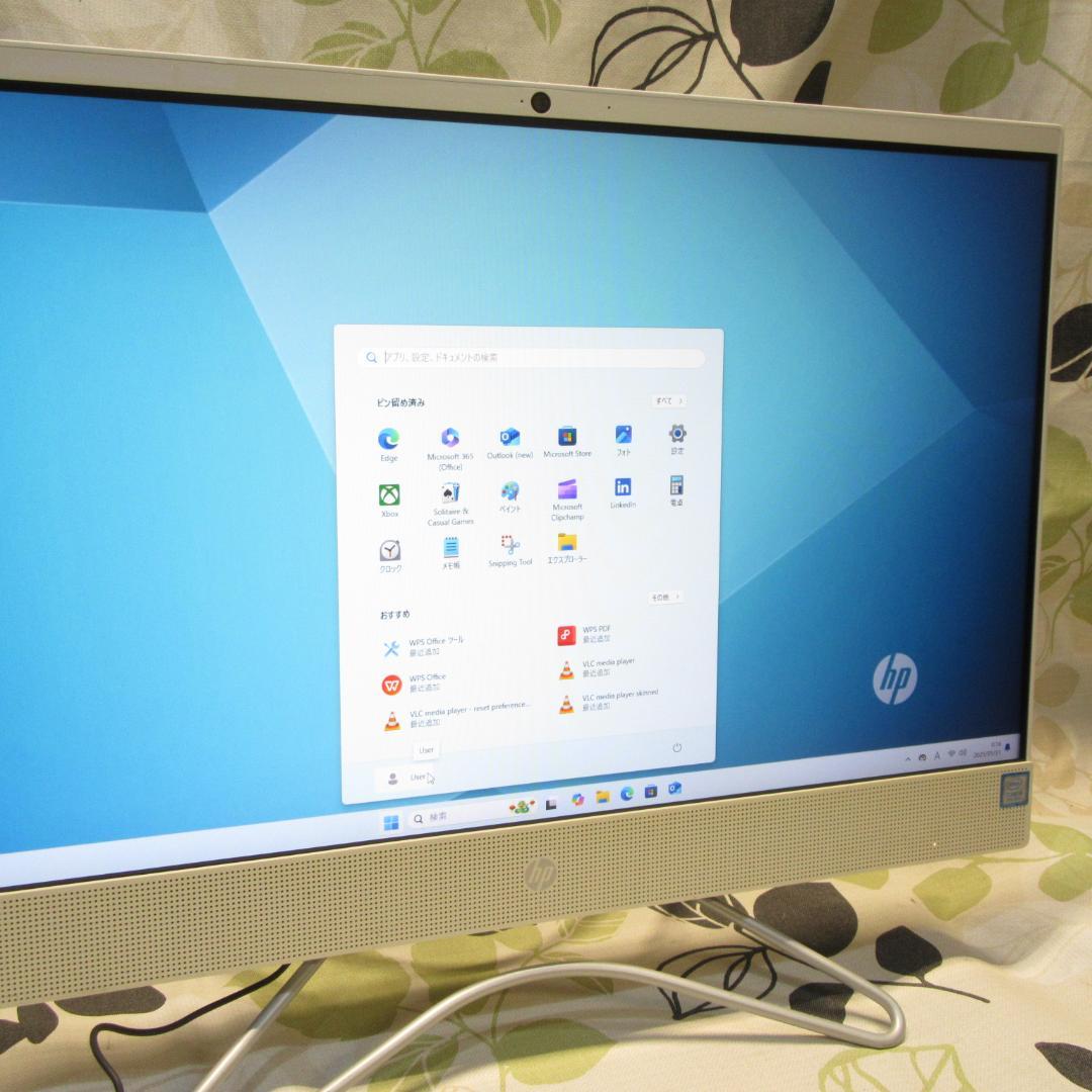 Win11公式対応8世代Corei5/メ16G/SSD+HDD/DVD/カメラ