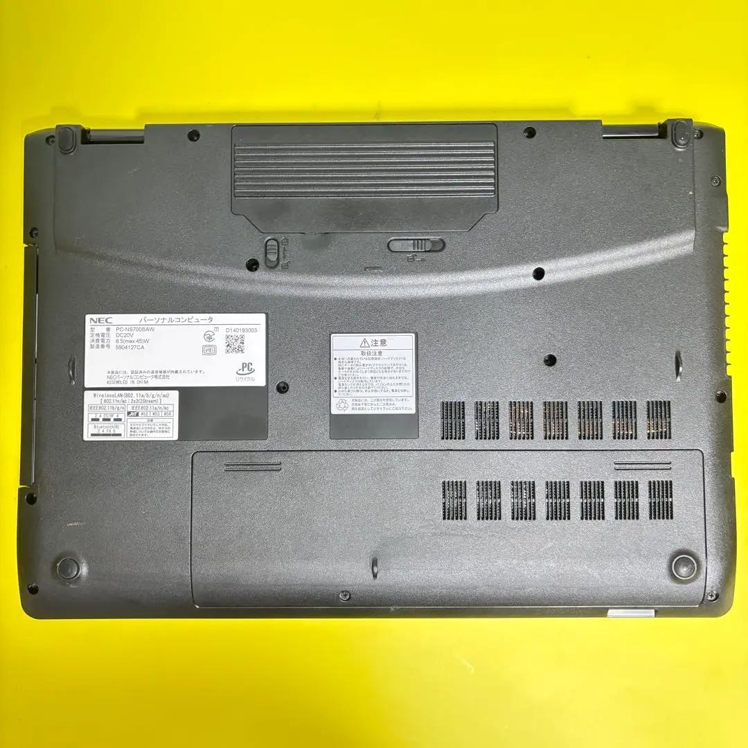 【大容量SSD500GB‼】5世代i7搭載★バッテリ◎ノートPC★メモリ8GB