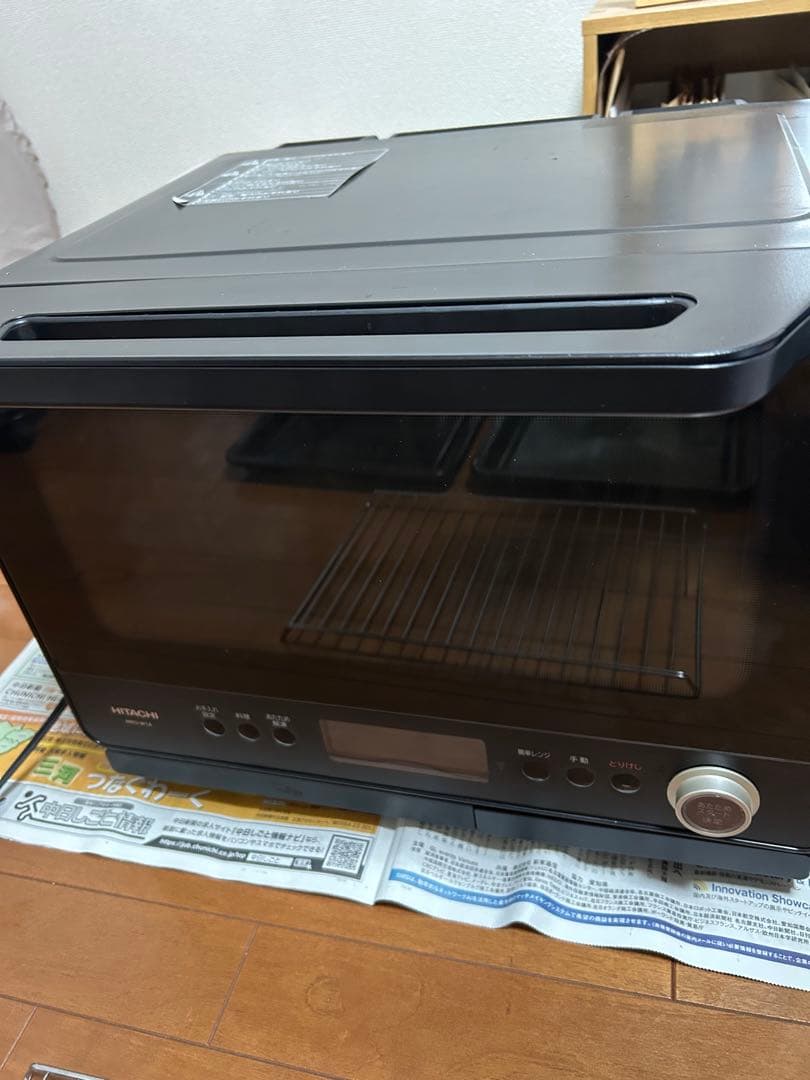 <ts_bike>【要修理】日立 オーブンレンジ MRO-W1A(K)