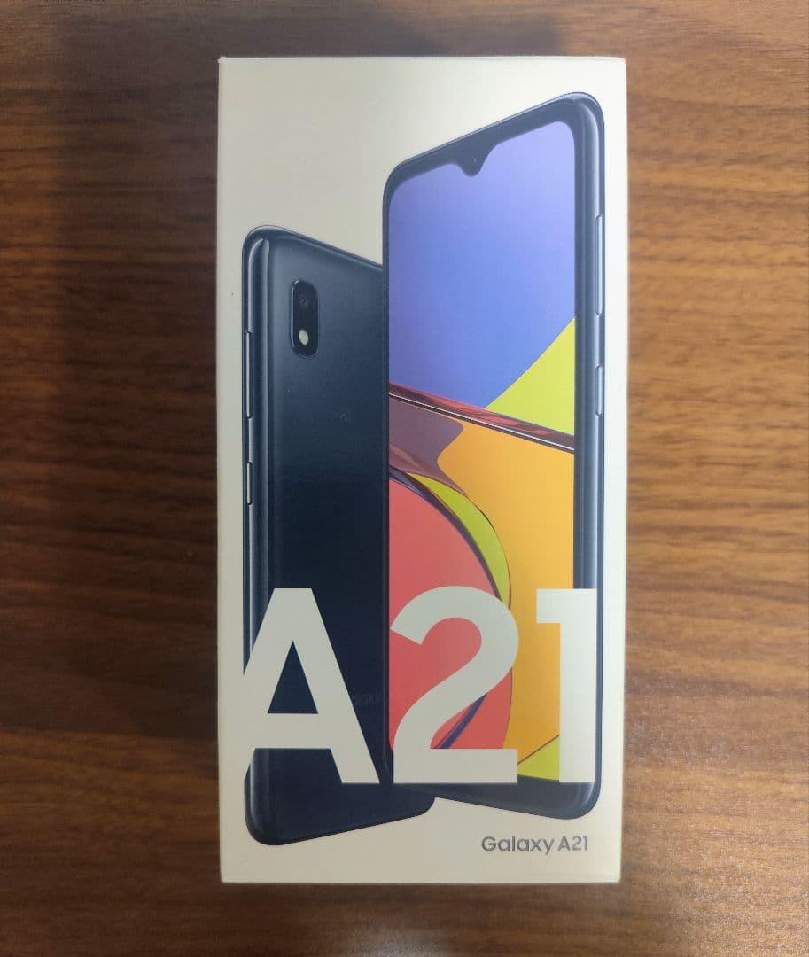 Galaxy A21 SCV49 ブラック SIMフリー