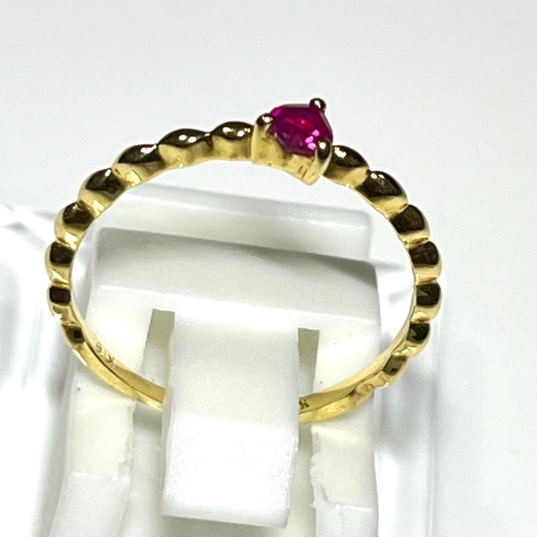 《美品》VENDOME　ヴァンドーム青山　K18 ルビー