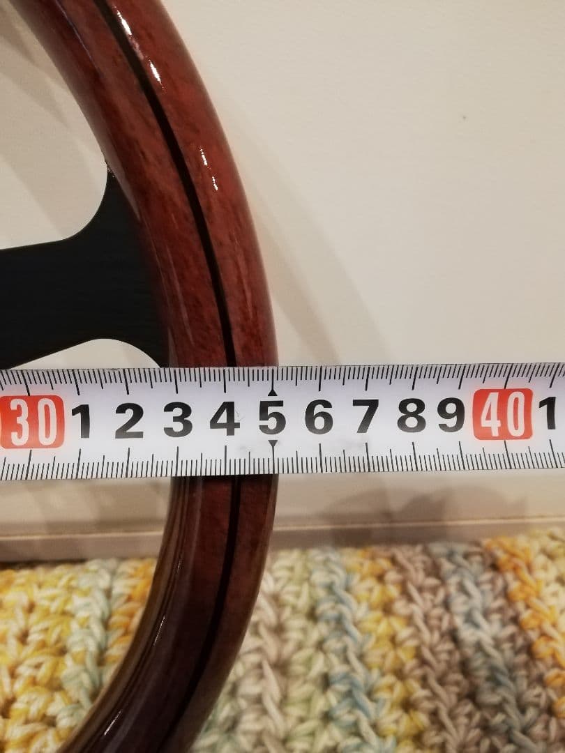 NARDI クラシック　ステアリングホイール 3スポーク ウッド/黒