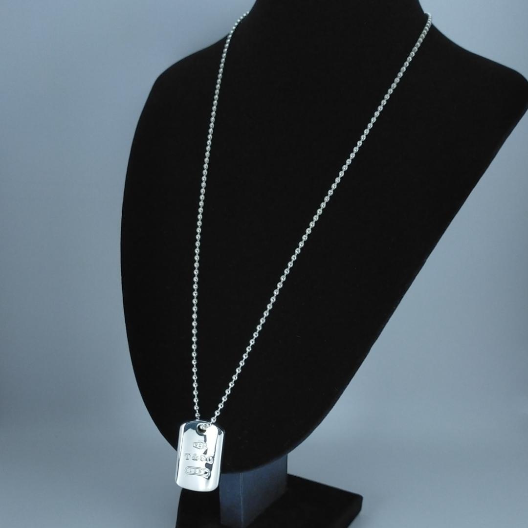 ★SALE★【ティファニー】１８３７　ドッグタグ　ペンダント　2484