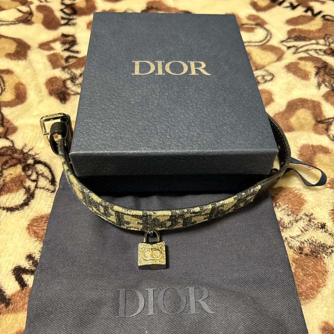 新宿伊勢丹購入　DIOR ディオール　ドッグカラー　ブレスレット