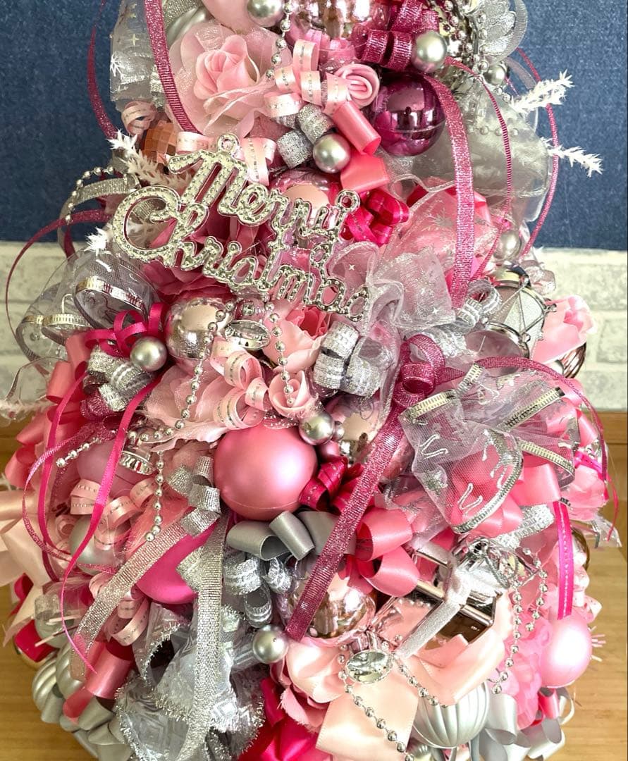 ピンク シルバー クリスマスツリー ユキ❤️プロフ必読❣️２つセット