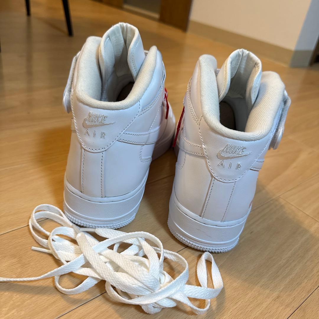 Supreme Air Force 1 ホワイト　27.0