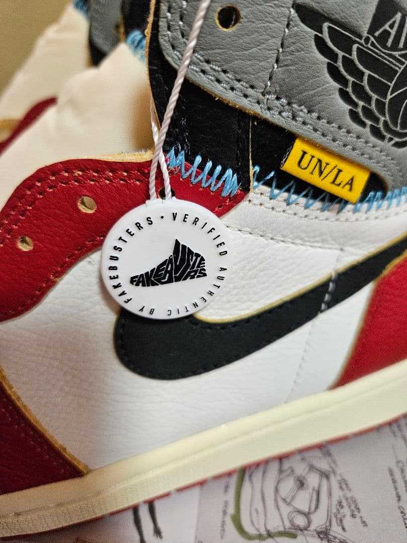 エアジョーダン1×ユニオン シカゴ シャドウ 29cm