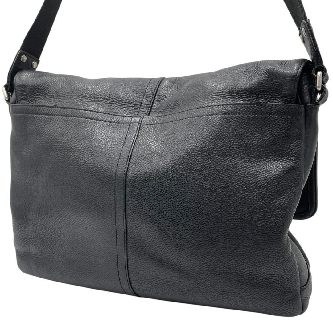 COACH F70423 キャムデン ペブルドレザー メッセンジャーバッグ